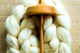 Introductory Spinning on Drop Spindle